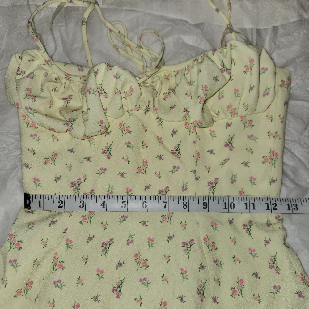Lemon Floral 'Carina' House of CB- Small - Picture 14 of 14